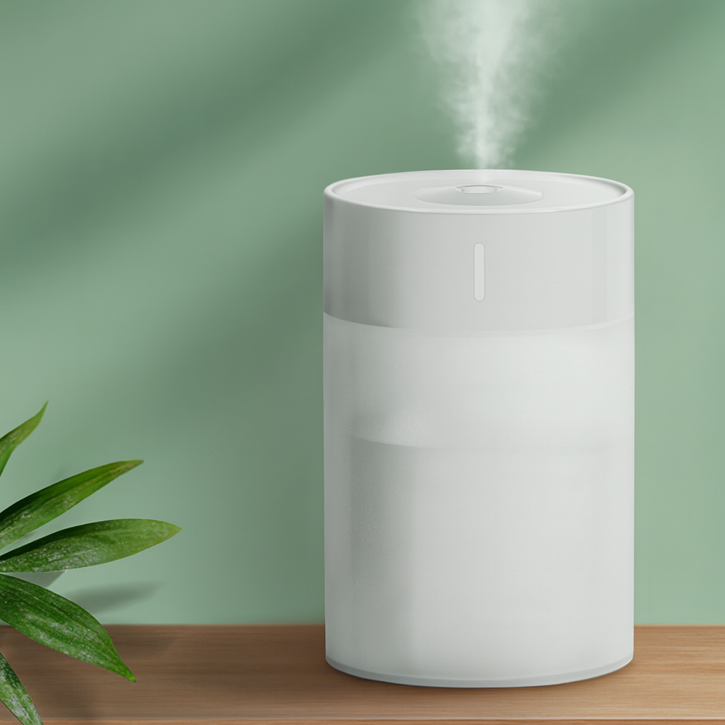 [CM00150] LED 미니 무드등 가습기 차량용 사무실 침실 가습기 KC인증 (화이트), 화이트 - DM182 11,100원