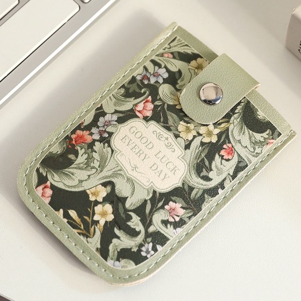 RFID 차단 플라워 카드 지갑 슬라이드 명함 6,900원