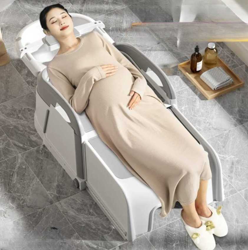 ChellyJelly 샴푸의자 베드 노인 성인용 머리감는의자 접이식 103,700원