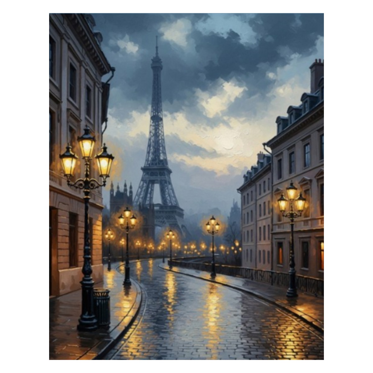 보석십자수 캔버스형 풍경화 diy 40 x 50 cm, 1세트, CH049 23,800원