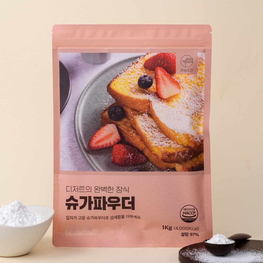 안심곳간 슈가파우더, 1개, 1kg 6,380원