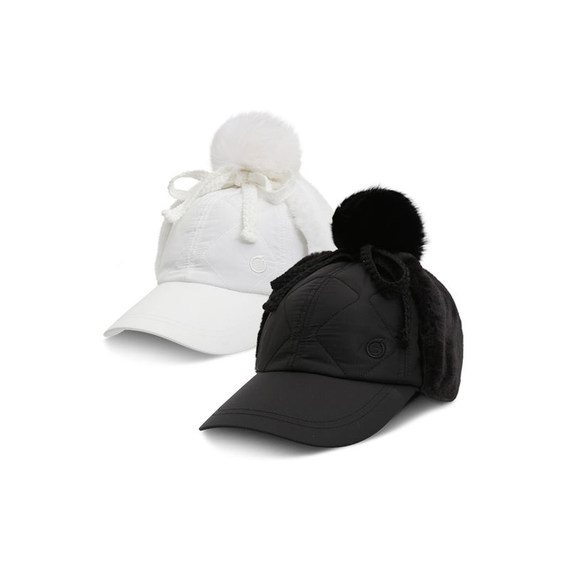 선덜랜드 하프 여성 퀼팅 방한 리본 골프모자 - SLL2WCP171 30,940원