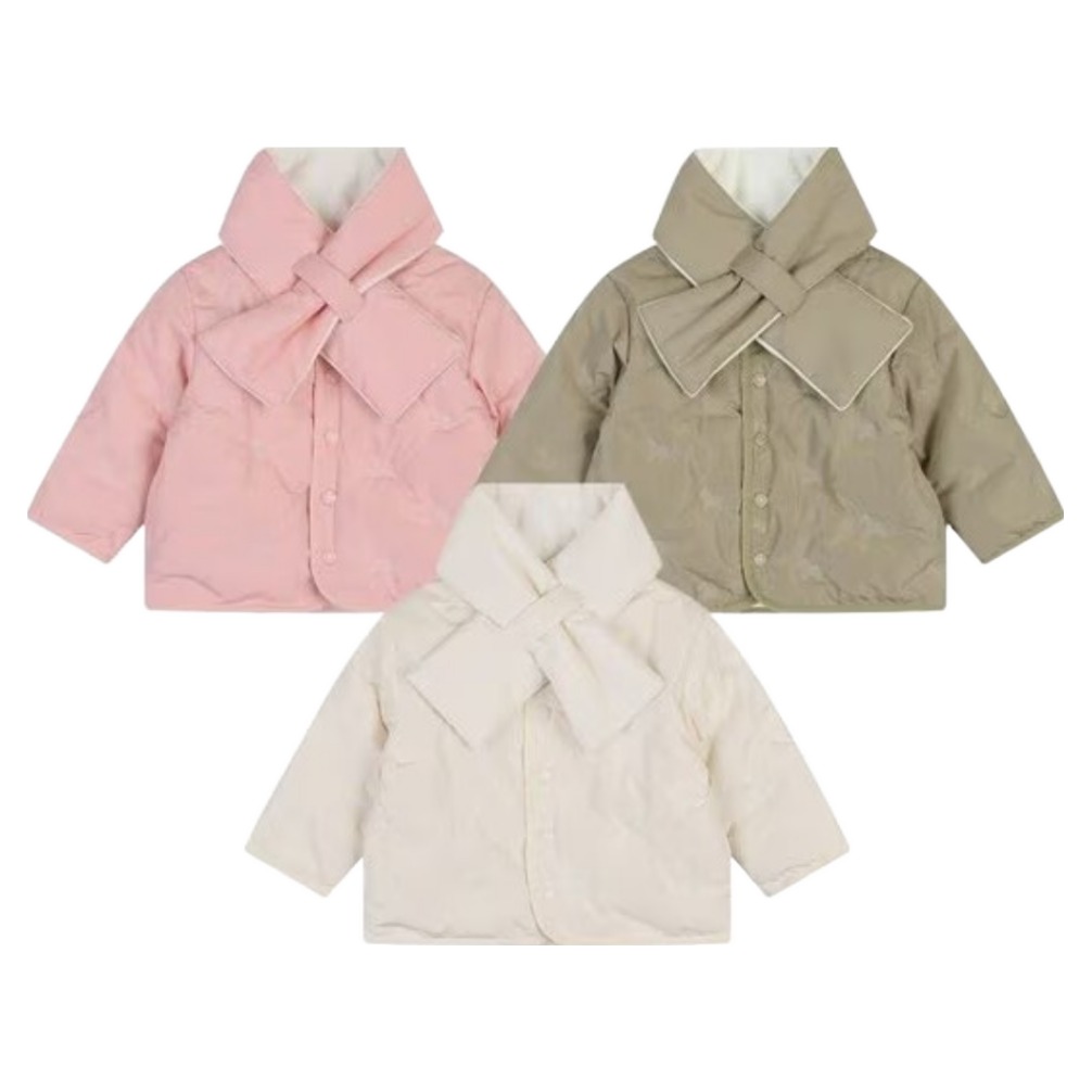 [백화점발송] 에뜨와 유아 경량 패딩 목도리 세트 패딩 점퍼 75,000원