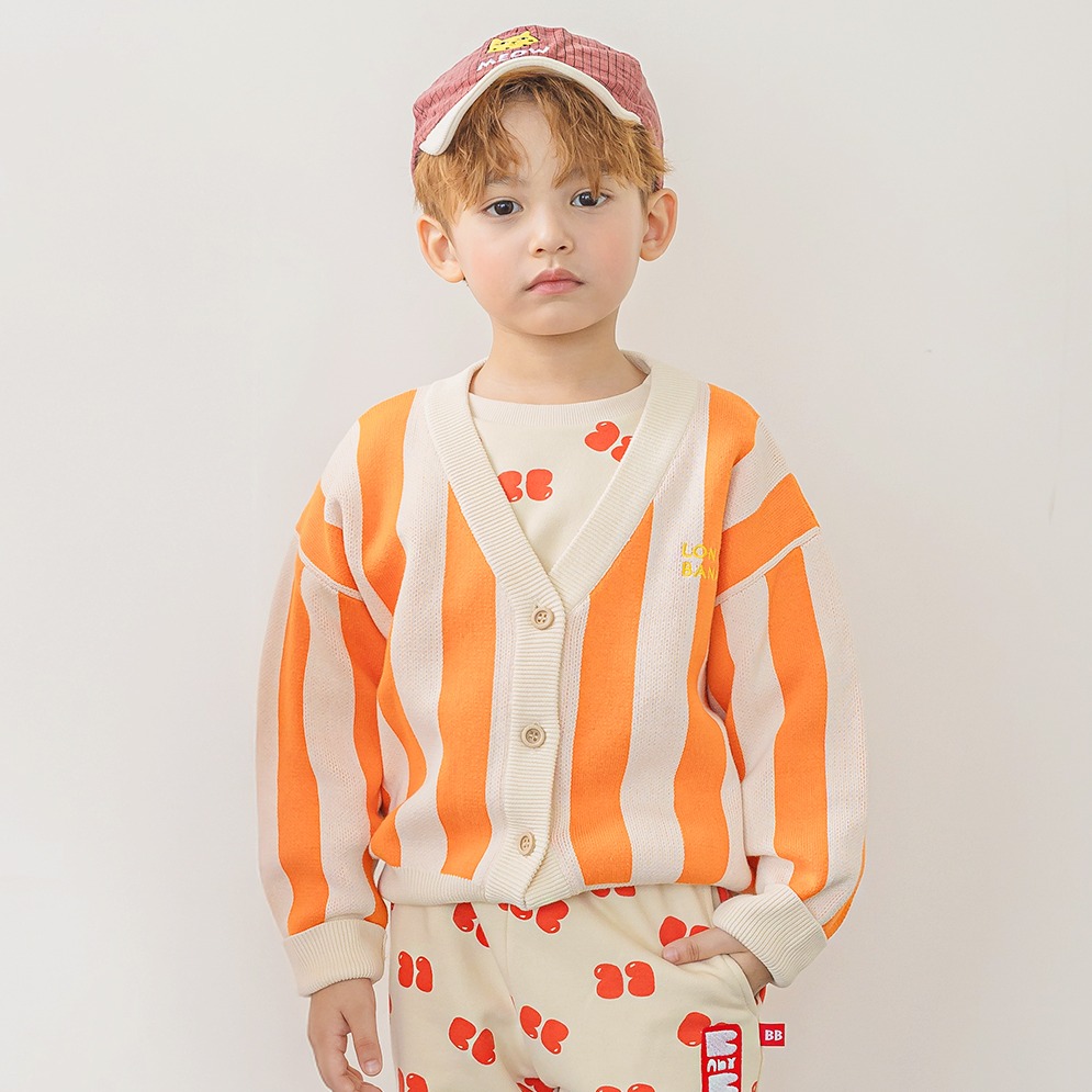 베이비블리 반하다 면 니트 긴팔 가디건 60,040원