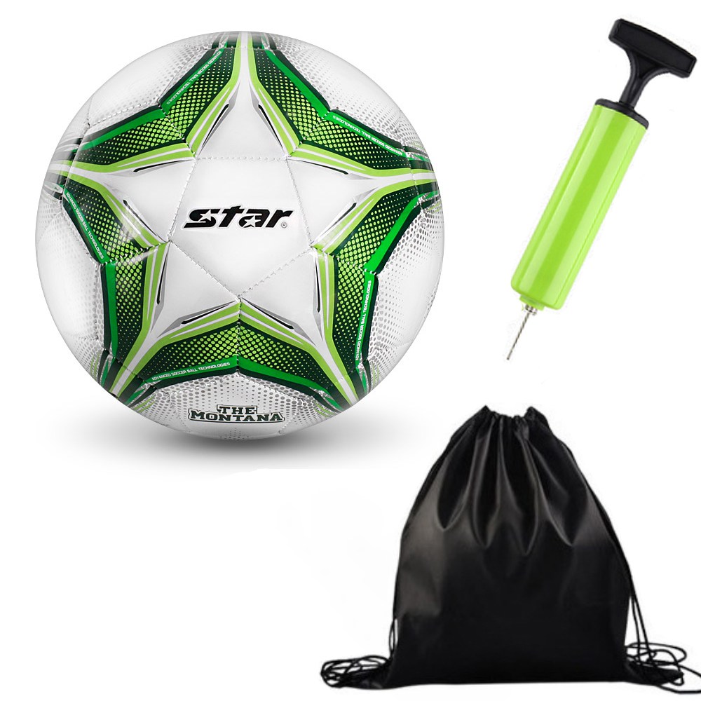 스타 더 몬타나 축구공 5호 + 볼 가방 + 볼펌프, 5호, 1개 18,910원
