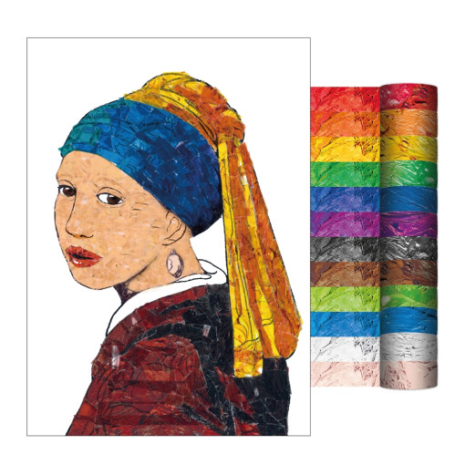 신우 유화 12색 마스킹테이프 도안세트 15,400원