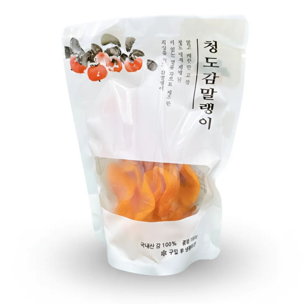 청도 쫀득 씨없는 감말랭이 무설탕, 7개, 100g 20,900원