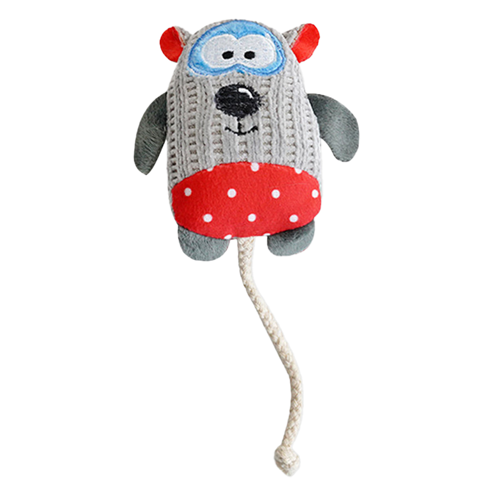 캣츠드림 고양이 패브릭 터그놀이 장난감 00065, 그레이베어, 1개 9,760원