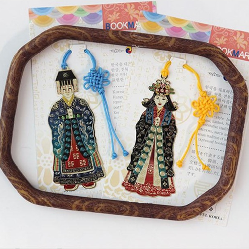 한국기념품 외국인 친구 전통 선물 금속 책갈피 2,980원