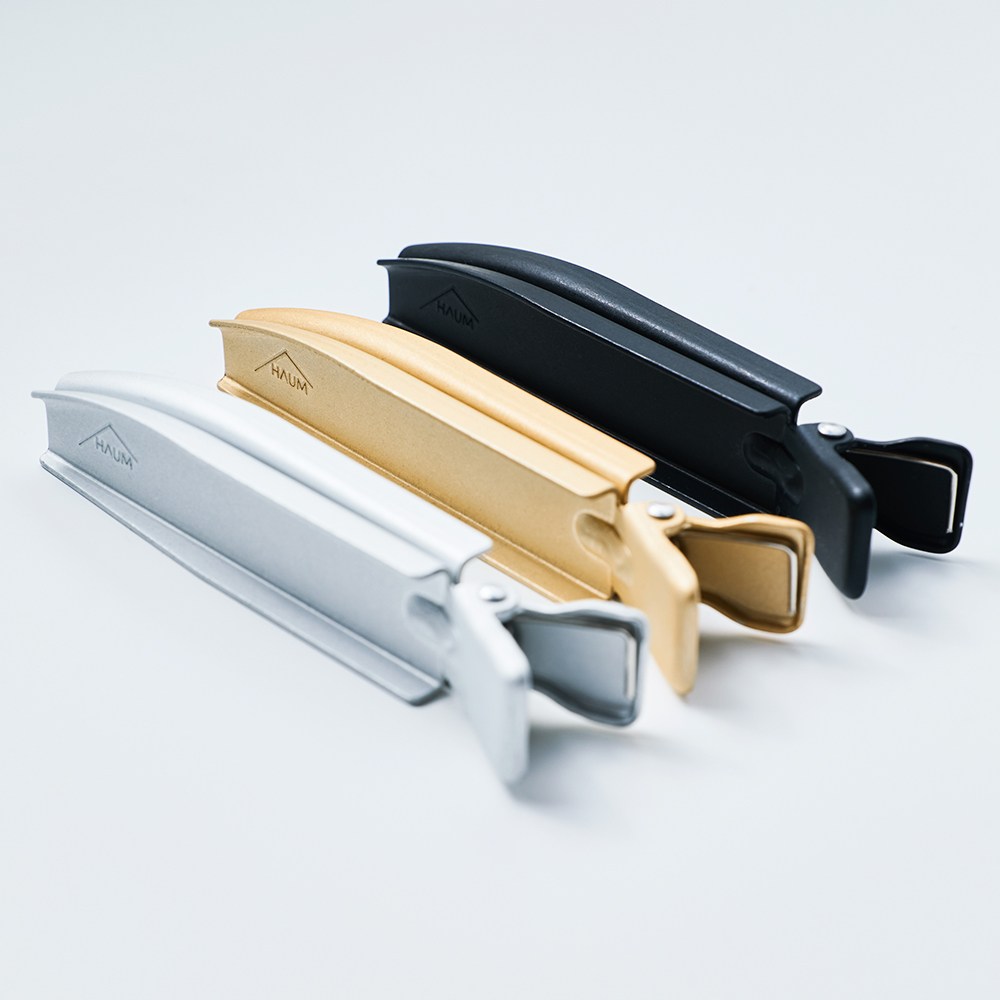HAUM 하움 볼륨핀셋 휴대용 초간편 앞머리 정수리 볼륨 살리는 셀프 드라이 헤어집게핀, 1개, 블랙 12,900원
