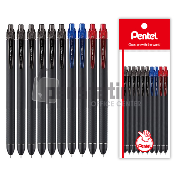 Pentel ENERGEL 에너겔 슬림(BLN435R1/BL437R1) 0.5mm/0.7mm 10개 세트 13,800원