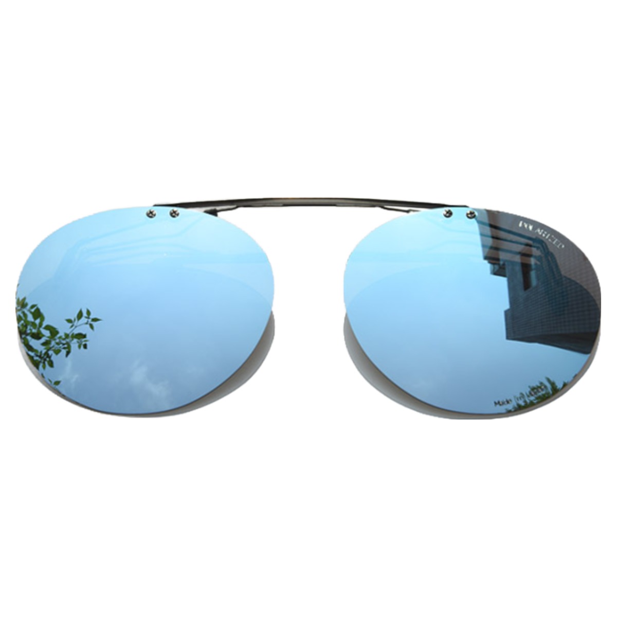 클립온 일자형 블루미러선글라스/편광렌즈/스포츠선글라스/일본산고급렌즈, 블루/BL, 1개 84,000원