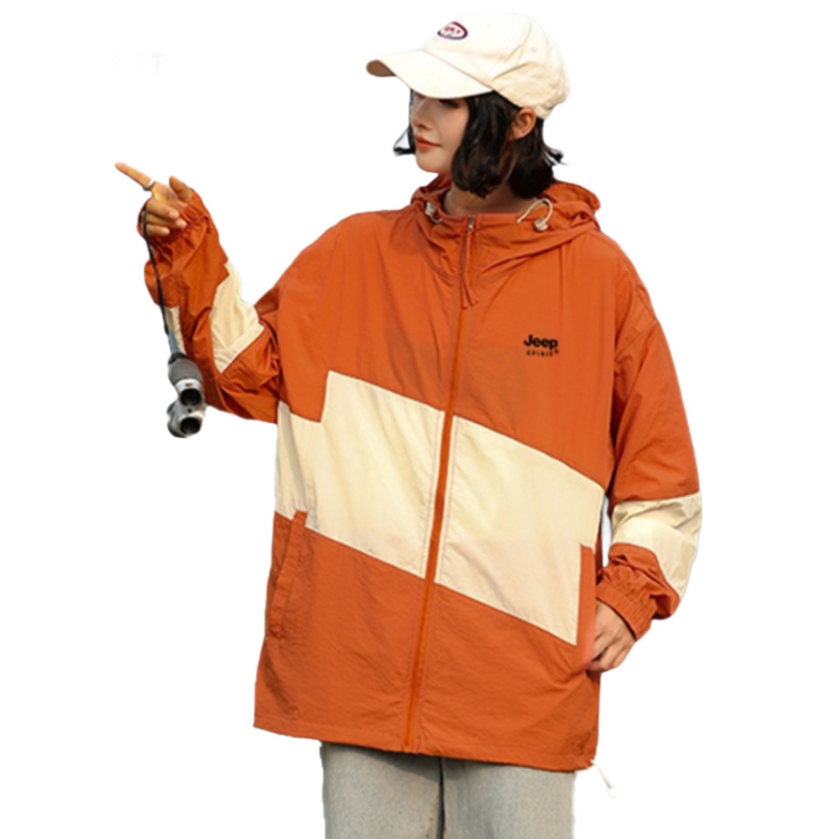 JEEP Spirit (지프 스피릿) 경량바람막이 자외선차단 윈드브레이커 JP-9612 27,000원