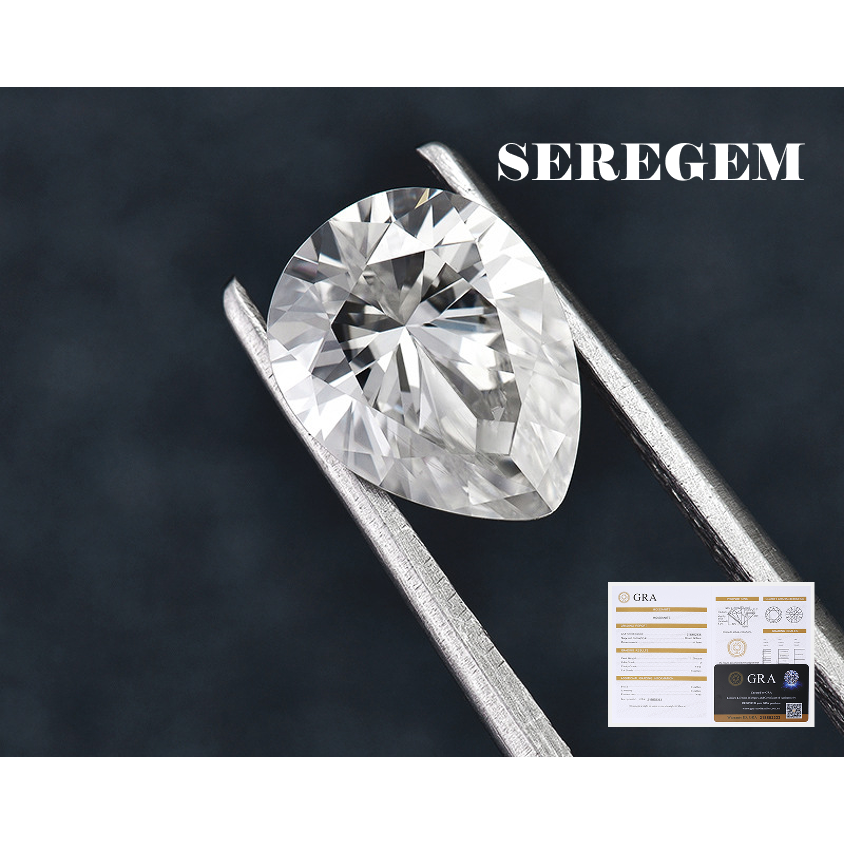 SERE 최상급 모이사나이트 페어 컷 [GRA인증서/D컬러/VVS1/EX] 13,000원