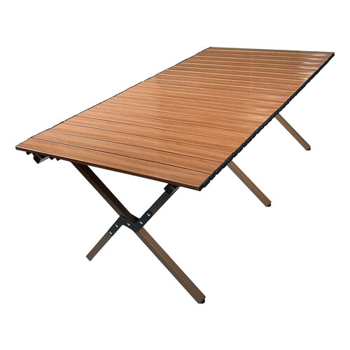 피오즈 와이드 캠핑테이블 우드 접이식 경량 롤 소형 리얼우드, 리얼우드 15,890원