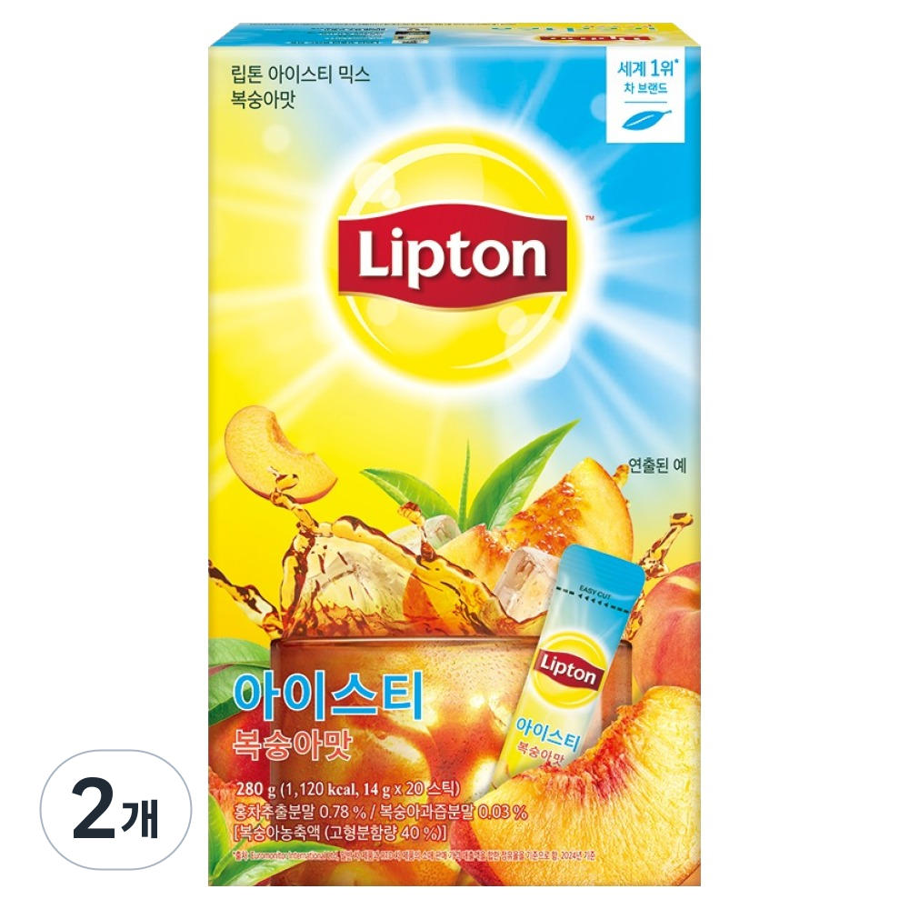 립톤 복숭아 아이스티 9,620원