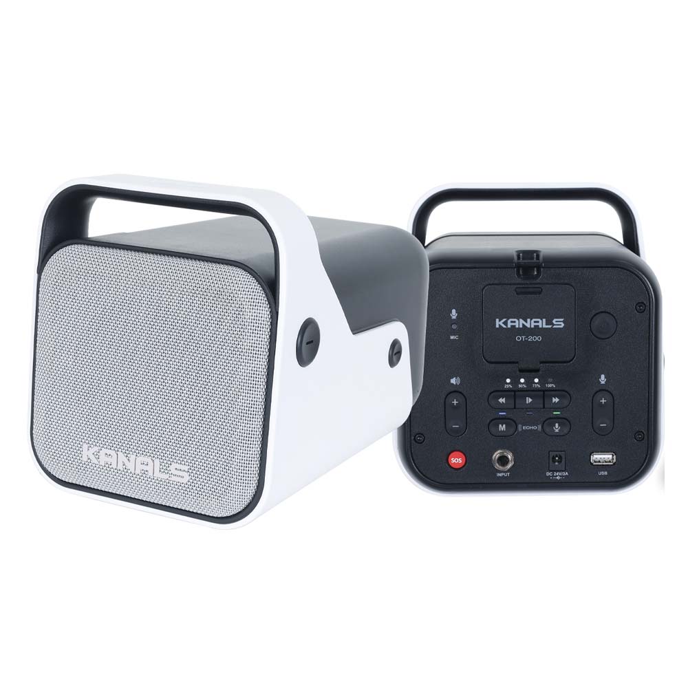 OT-200 KANALS 카날스 이동형충전스피커 강의 안전교육 야외사용가능 637,000원