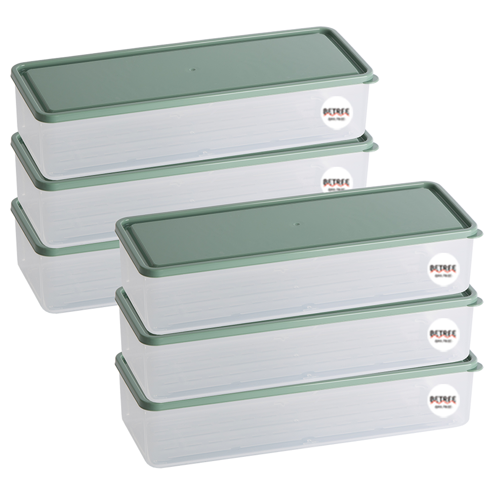 비트리 휘어지는 냉동실 정리용기 시즌2 2100ml 그린, 1개입, 6개 38,900원