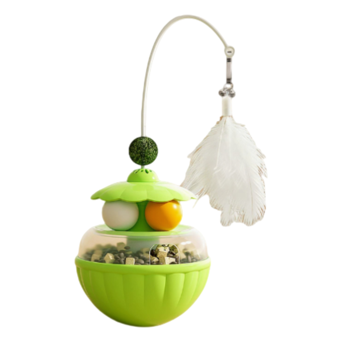 MAAH 고양이 노즈워크 오뚜기 푸드트리 트랙볼 간식 장난감, 1개, 애플그린 8,500원