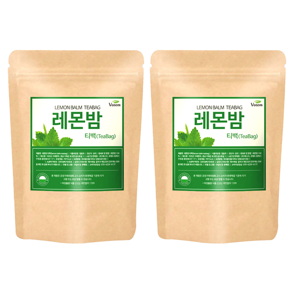 보템 레몬밤 티백, 1개입, 200개, 1.2g 29,800원
