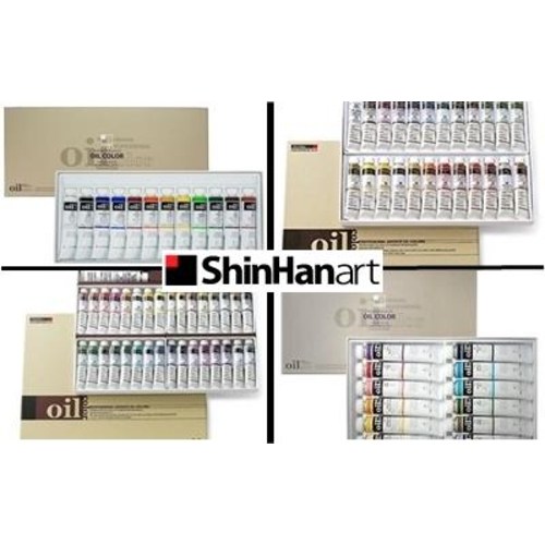 신한 전문가용 유화 물감 12색 24색 36색 세트 / 옵션선택 94,600원
