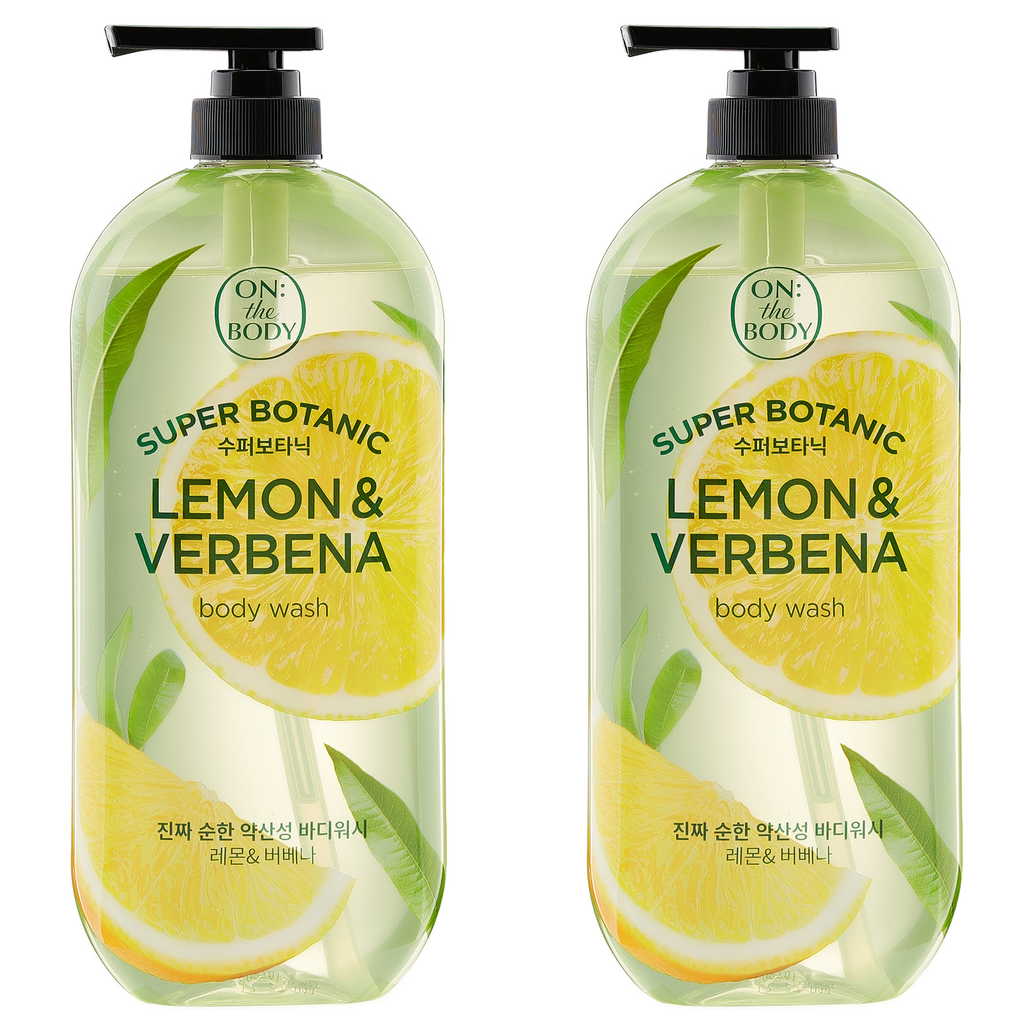 온더바디 수퍼보타닉 바디워시 레몬 앤 버베나향 9,900원
