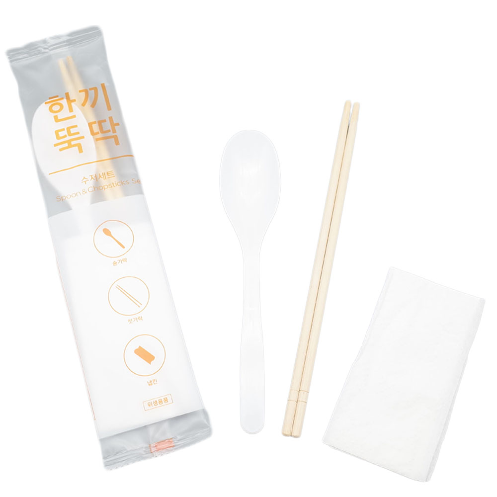 엠엔피 한끼뚝딱 OPP 수저냅킨세트, 2개, 50세트 23,100원