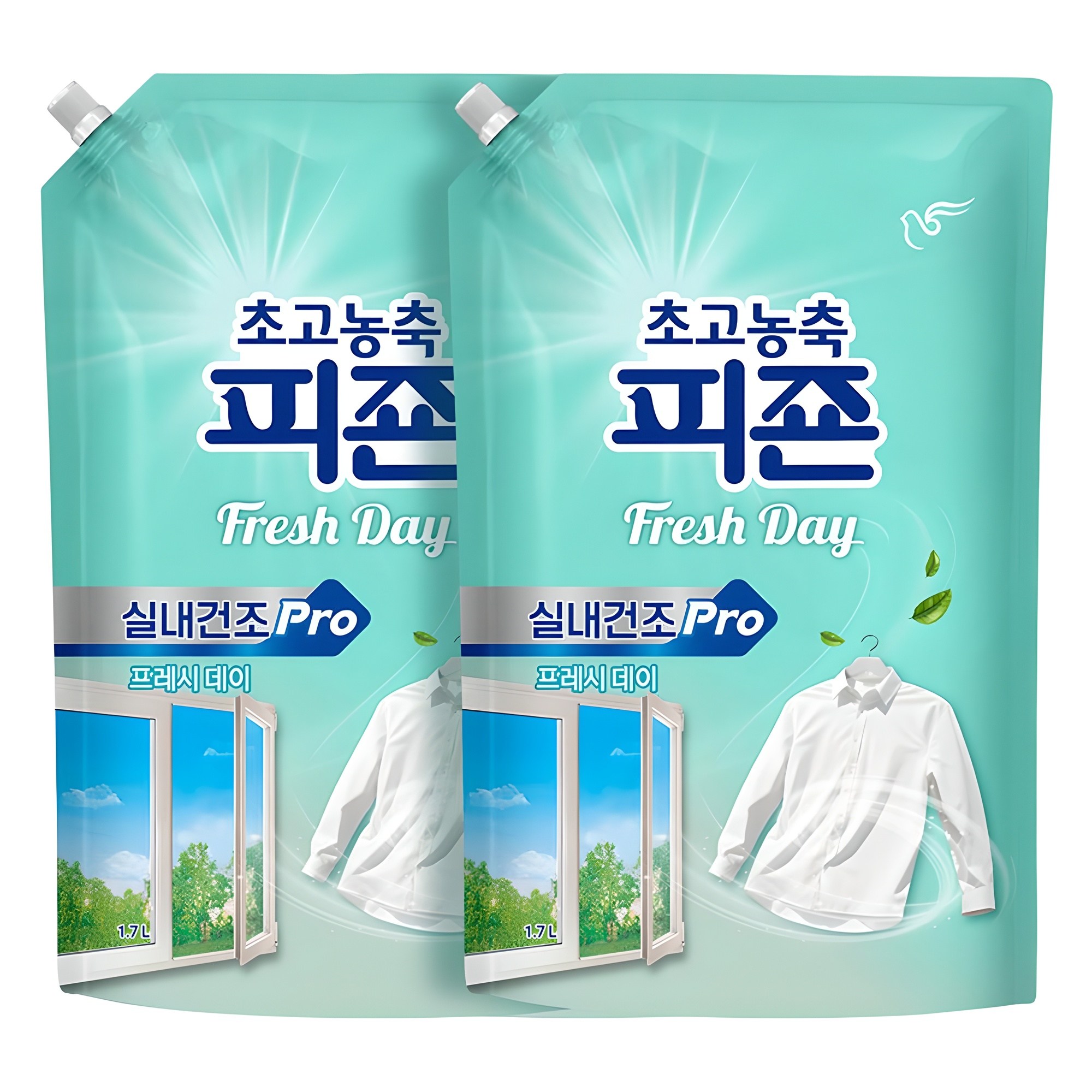 피죤 초고농축 실내건조 프로 섬유유연제 프레시데이 리필 12,950원