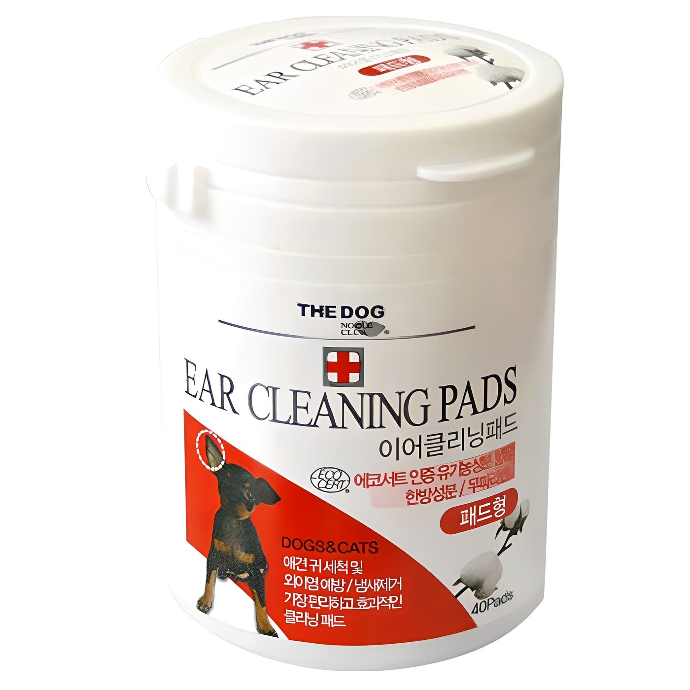 더독 이어클리닝 패드 40p 5,180원