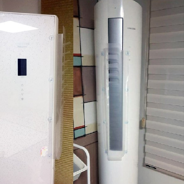 스탠드 에어컨 온풍기 바람막이 세로형(엘지,삼성휘센에어컨, 하우젠에어컨)윈드 바람 차단 바이저, 1세트, 스탠드바람막이1개[한쪽만] 16,990원