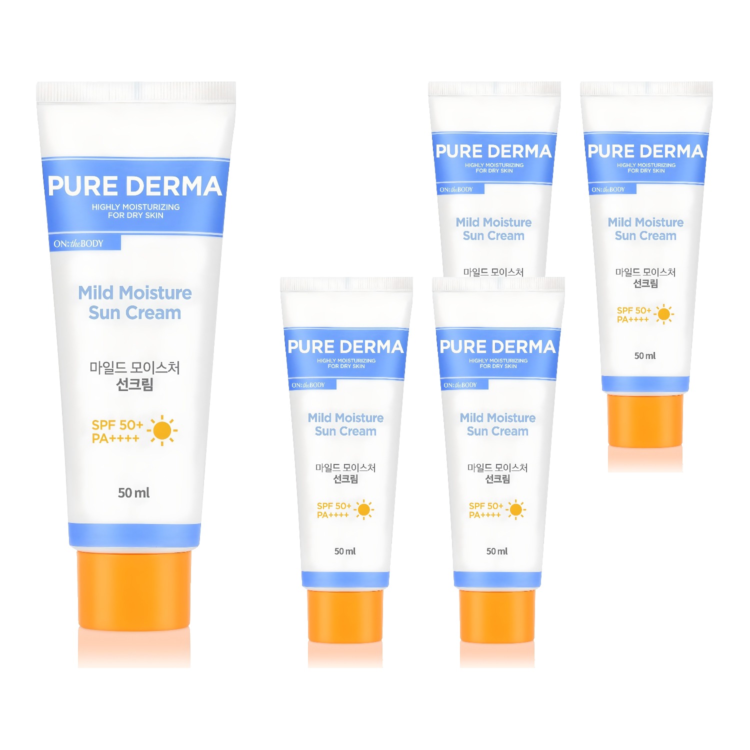 온더바디 퓨어더마 마일드 모이스처 선크림 SPF50+ PA++++ 26,200원