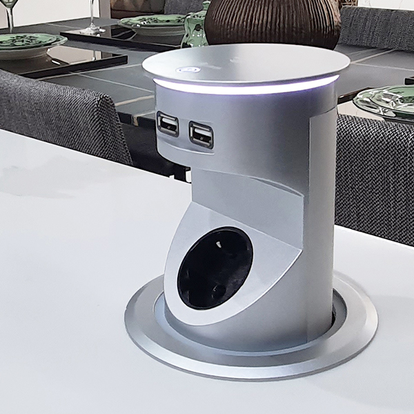 BIS 스마트 자동 인출식 팝업 콘센트 BIP 201W 유/무선 충전, 1개 246,000원