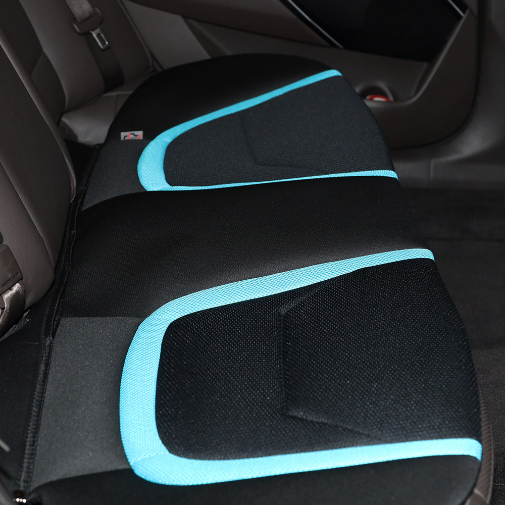 에스제이스토리 에어메쉬 사계절 뒷방석 리어시트 커버, 1개, 민트 32,000원