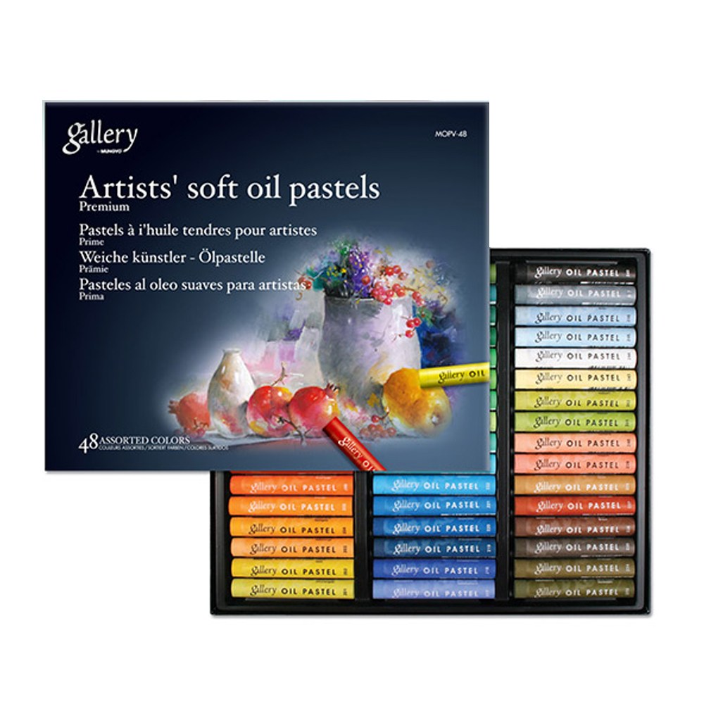 문교 아티스트 소프트 오일파스텔 48색/ 고발색 고채도 유성파스텔 취미그림그리기 화방용품 미술 채색 28,000원