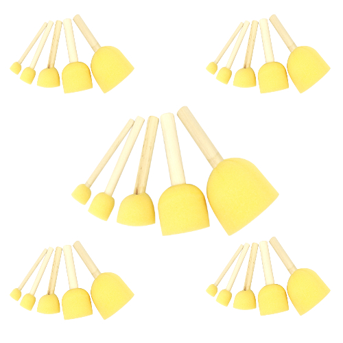 리베르 미술 페인팅 다용도 스펀지 브러쉬 5종세트, 5개 10,500원