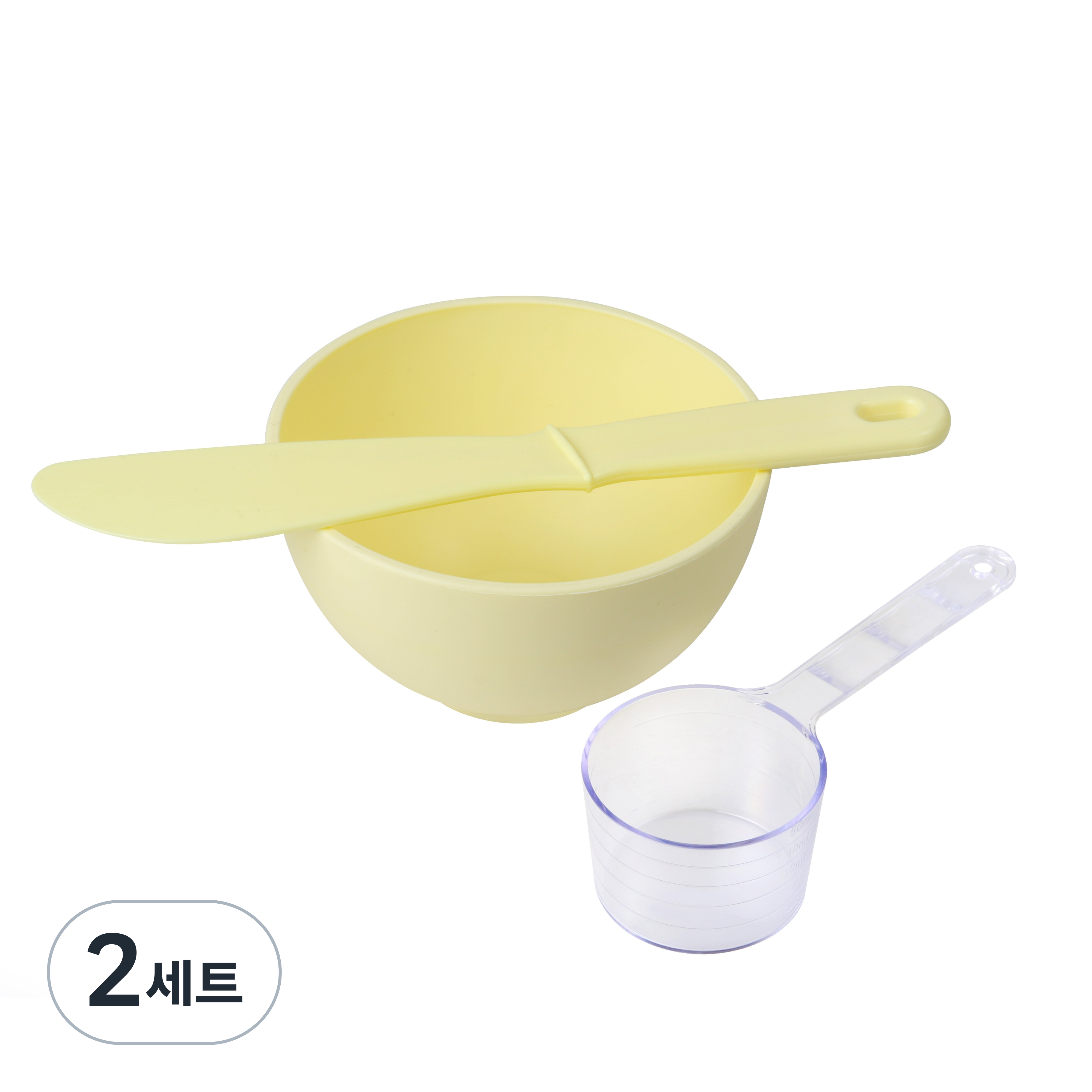 어반뷰티 모델링 팩도구 세트 3종 소형 300ml 100% 국산, 직접제조, 2세트, 노랑 7,300원