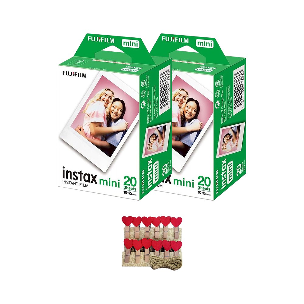 후지 인스탁스 미니필름 40장+레드하트데코/즉석카메라 필름 59,800원