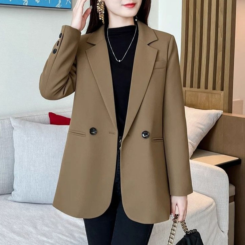 여성 봄가을 루즈핏 통근 캐주얼 코드 심플 베이직  데일리 코디 컬러 다양 미니멀리즘 자켓 빅사이즈 재킷   정장 코트 23,990원