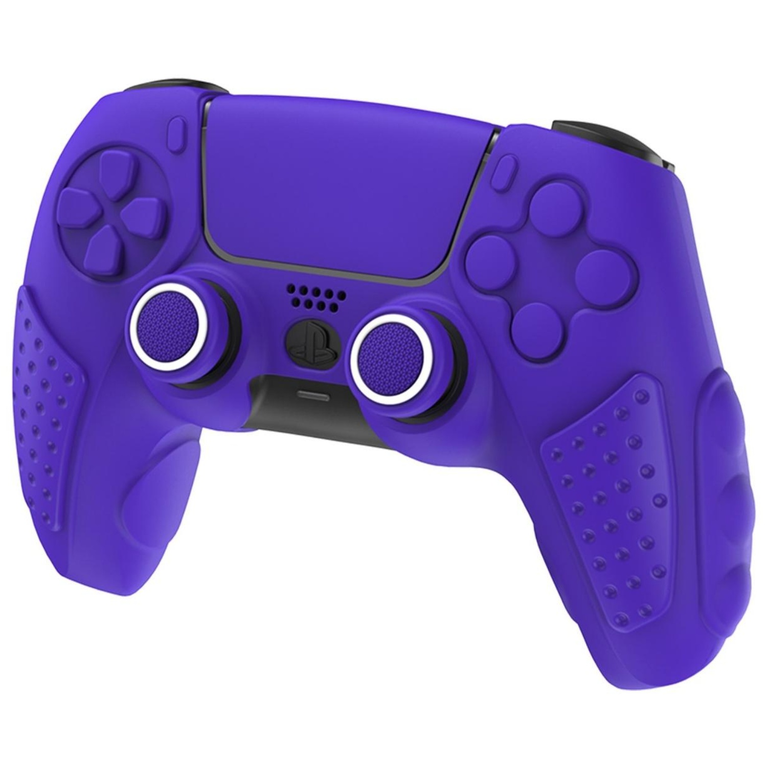 이이네 PS5 듀얼센스 컨트롤러 다색 실리콘 커버 충전대 적합 미끄럼 방지 보호 케이스, 퍼플 13,400원