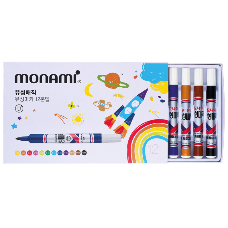 모나미 유성매직 세트 8,500원