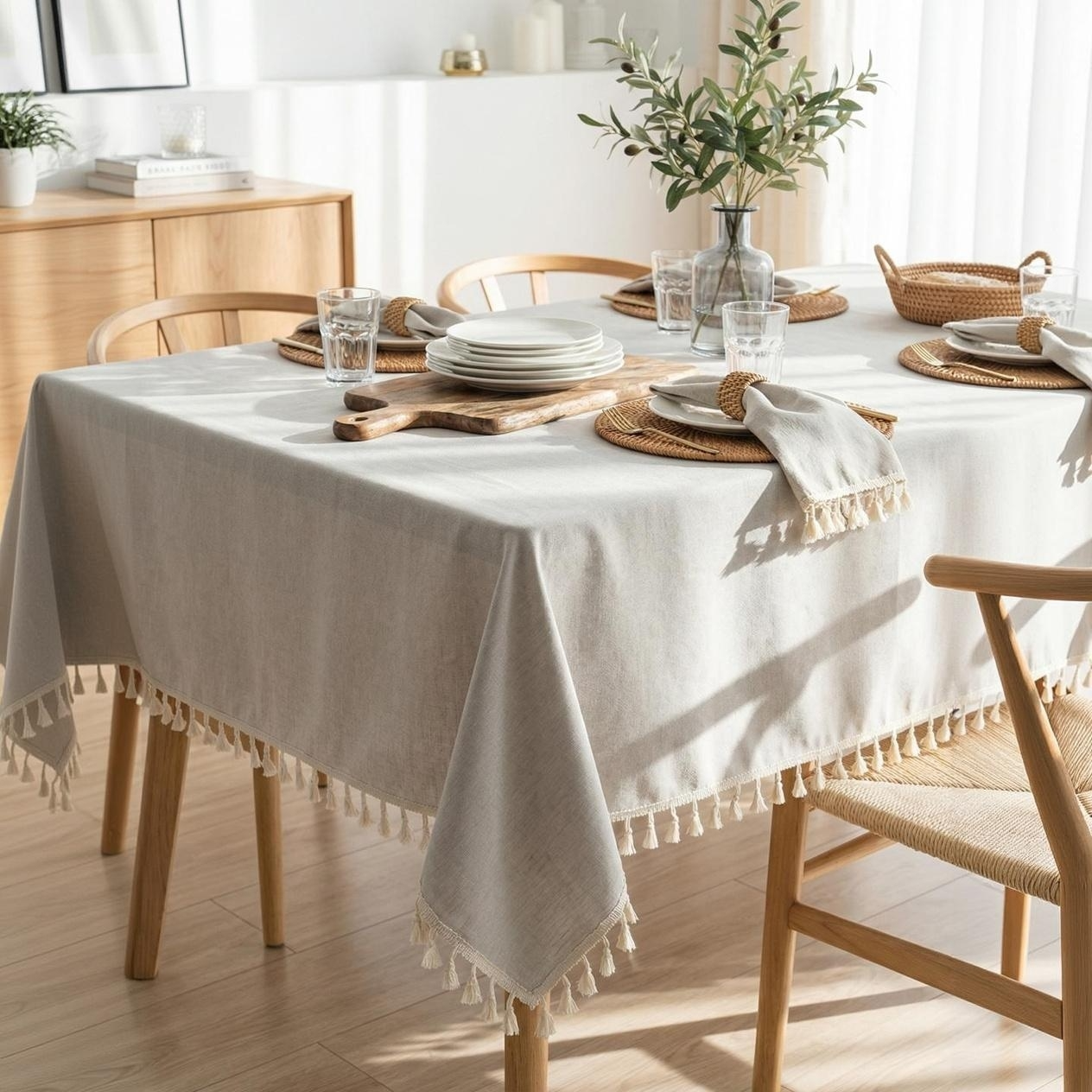 올리올망 린넨 테이블보 방수 식탁보 14,980원