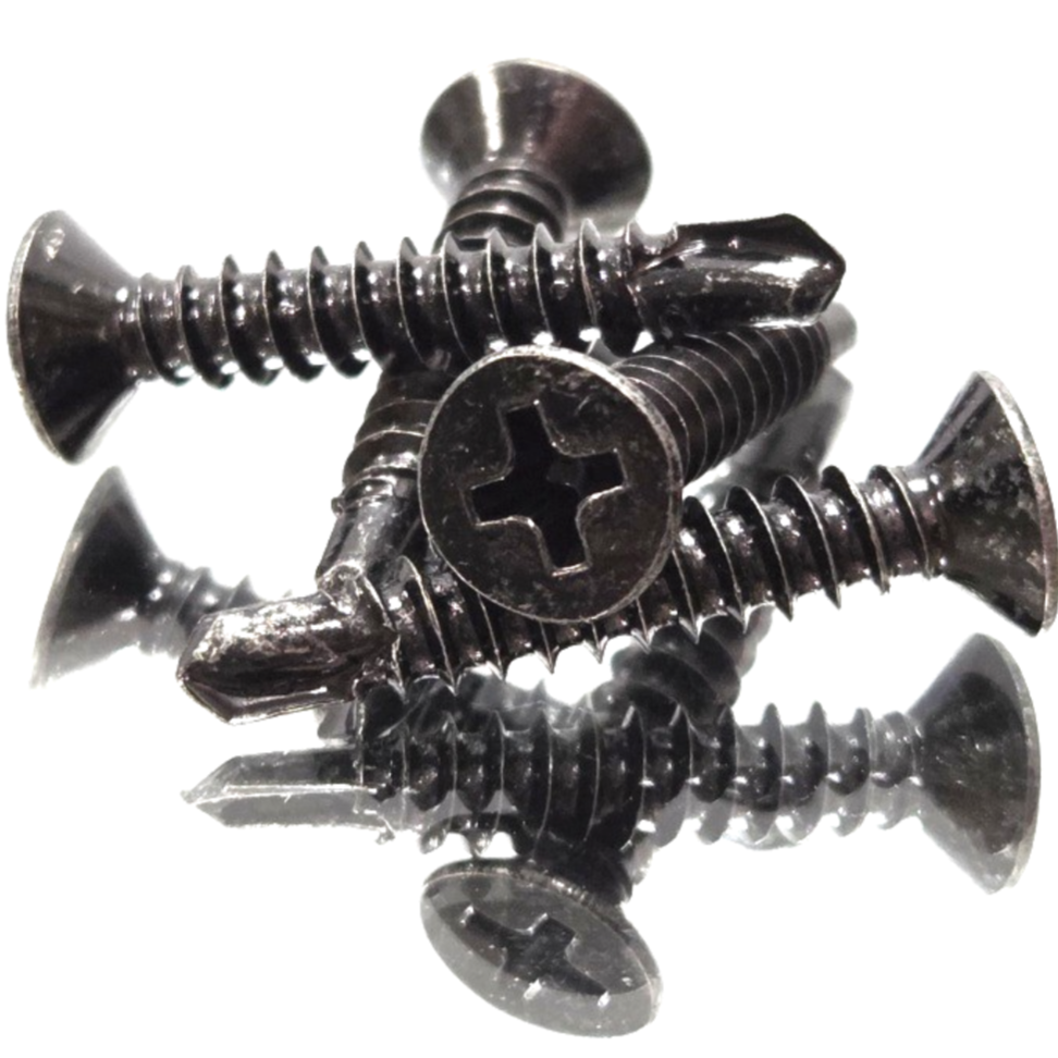 직결피스 철판용 나사 철 접시머리 흑색 #8(4.2mm), 1개 7,930원