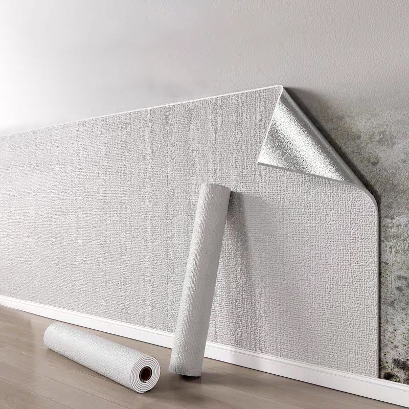 방수 방습 자체 접착 벽지 침실 기숙사 두꺼운 붙이는 벽지 무취 벽면 장식 수리 스티커, 순백색 15,500원