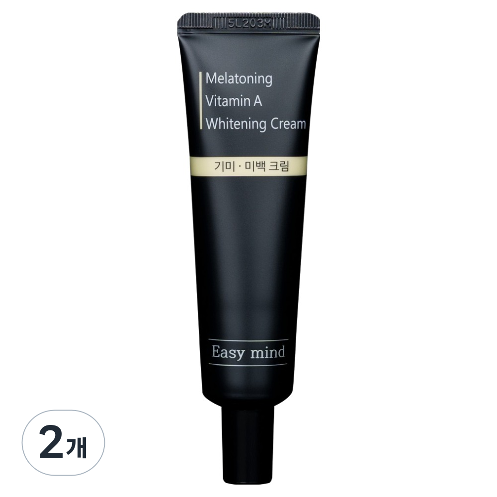 이지마인드 멜라토닝 비타민A 기미 미백 크림, 2개, 30ml 32,000원
