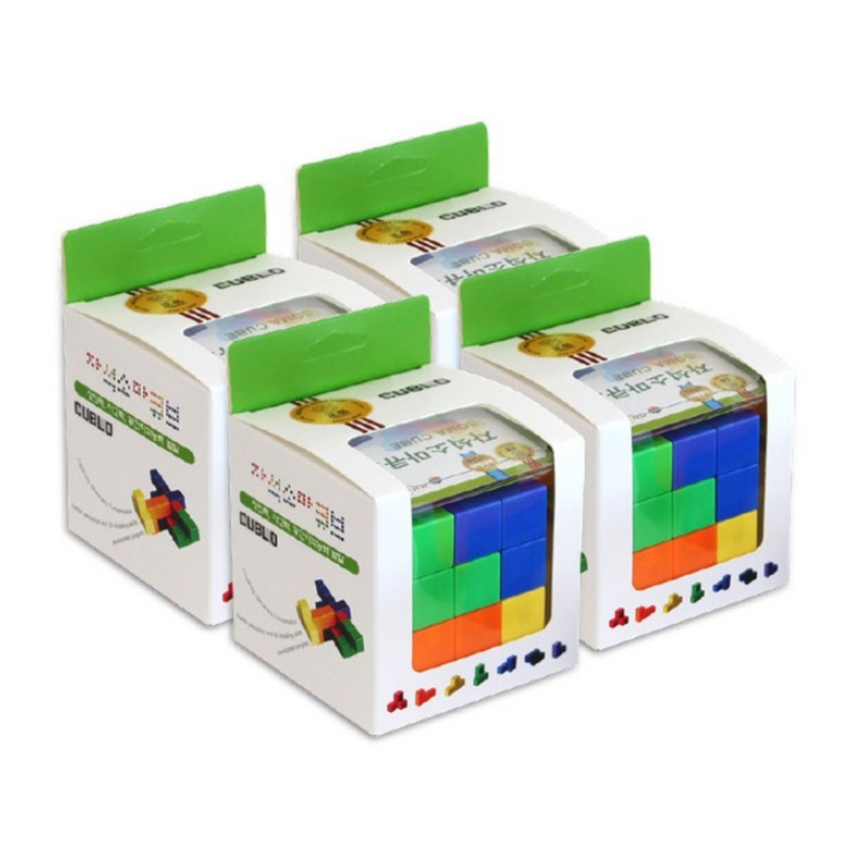 매직큐브 큐블로 자석 소마큐브 2개입, 4개입 / 퍼즐카드 미포함, 4개 71,200원