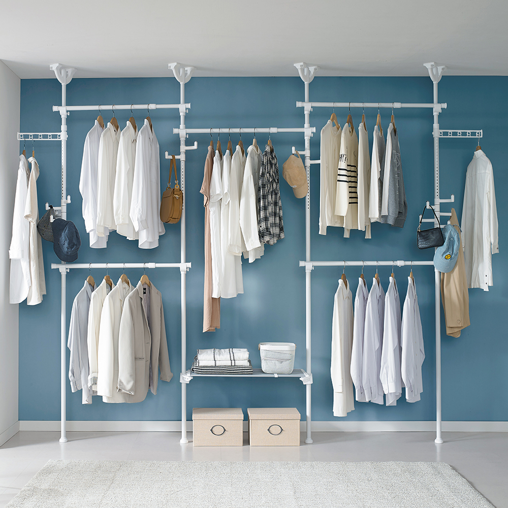 이지온 드레스룸 행거 EOC32-406W, 화이트 257,940원