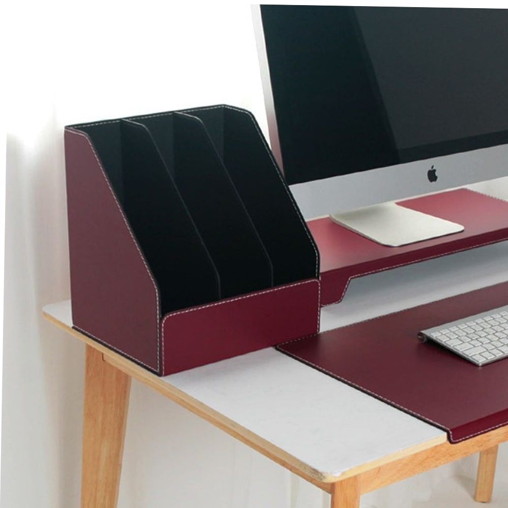 북홀더 아리아라 가죽 VIP 서류 책 수납 책꽂이 대형 97,700원