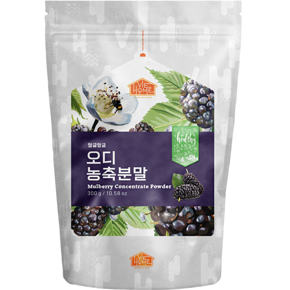 건강한우리집비옴 탱글탱글 오디 농축 분말, 300g, 1개 24,300원