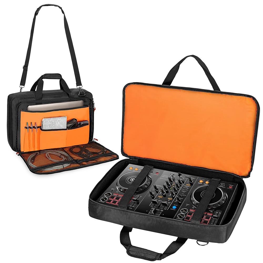 Pioneer DDJ-FLX4 / DDJ-400 DDJ-SB2 DDJ-SB3 DDJ-REV1과 호환되는 Rexmica DJ 컨트롤러 가방, 노트북 수납공간 및 믹서용 액세서리 포켓 125,500원
