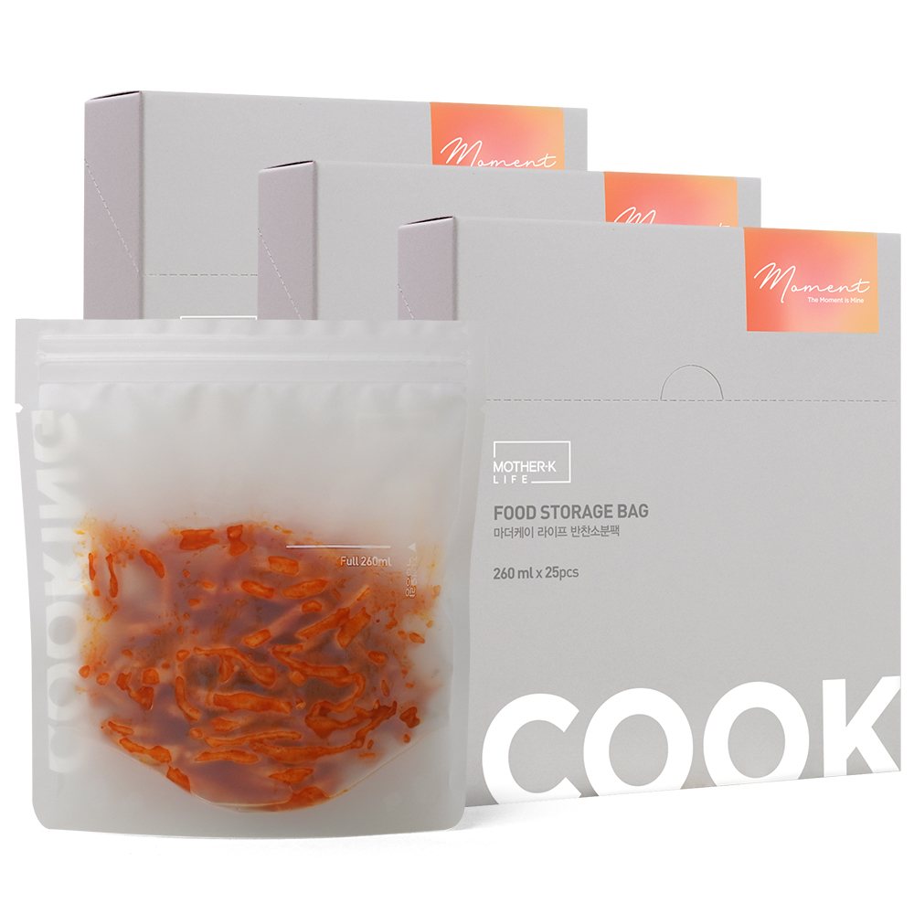 마더케이라이프 반찬소분팩 260ml, 25개입, 3개 22,800원